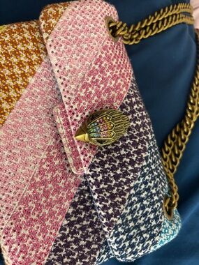 Kurt Geiger rhinestone rainbow bag